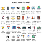 3D Premium Switch Stickers (149 Stickers)