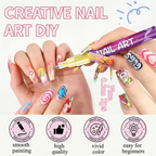 Nail Art Pens Set of 12 Colors