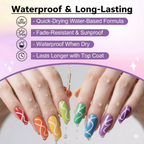 Nail Art Pens Set of 12 Colors