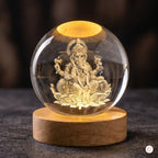 Ganesh Crystal LED Lamp