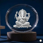 Ganesh Crystal LED Lamp