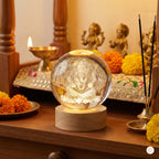 Ganesh Crystal LED Lamp